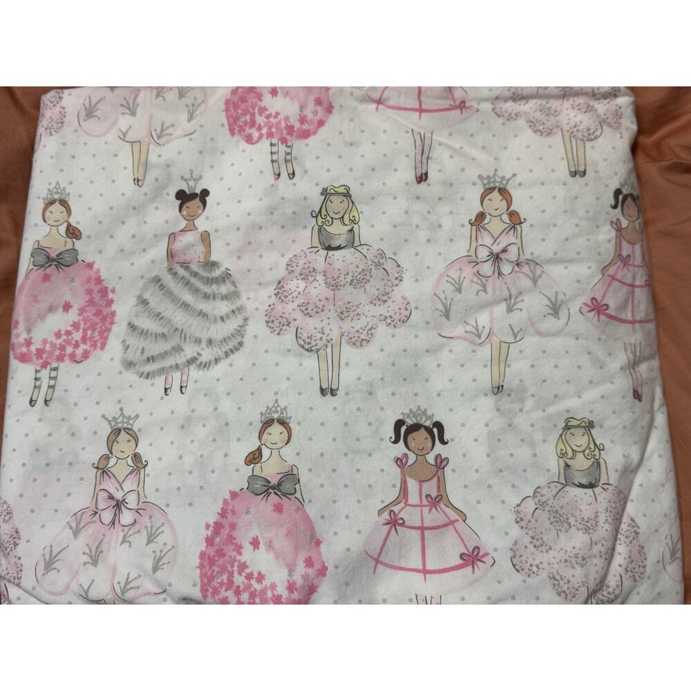 Pottery Barn Kids Princess Ballerina Dance FULL Flat Sheet
